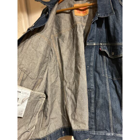 Levi's Trucker Style Denim Jacket 4XL - Picture 4 of 9
